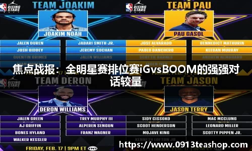 焦点战报：全明星赛排位赛iGvsBOOM的强强对话较量